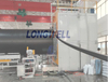 HDPE spiral winding structural wall pipe production line,polyethylene hdpe spiral winding drainage pipe extrusion machine