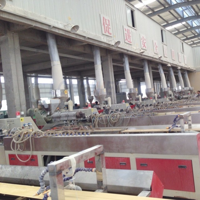 Co-extrusion PVC WPC Profile Extrusion