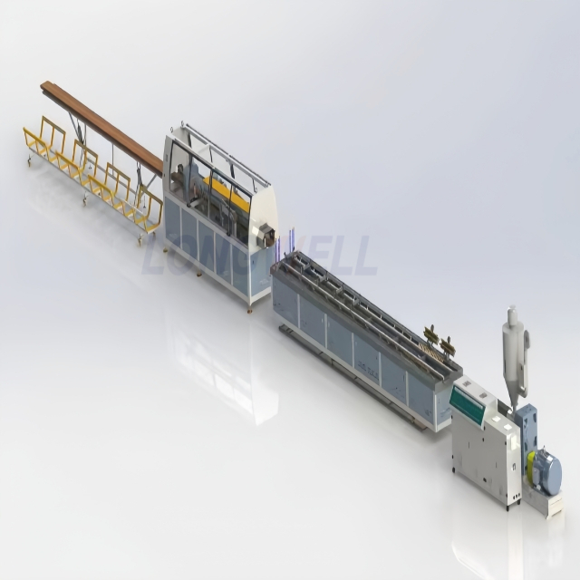 PE/PP WPC Profile Extrusion Line