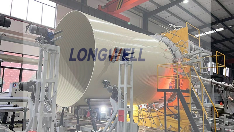 PPH/PP spiral winding tank extrusion machines