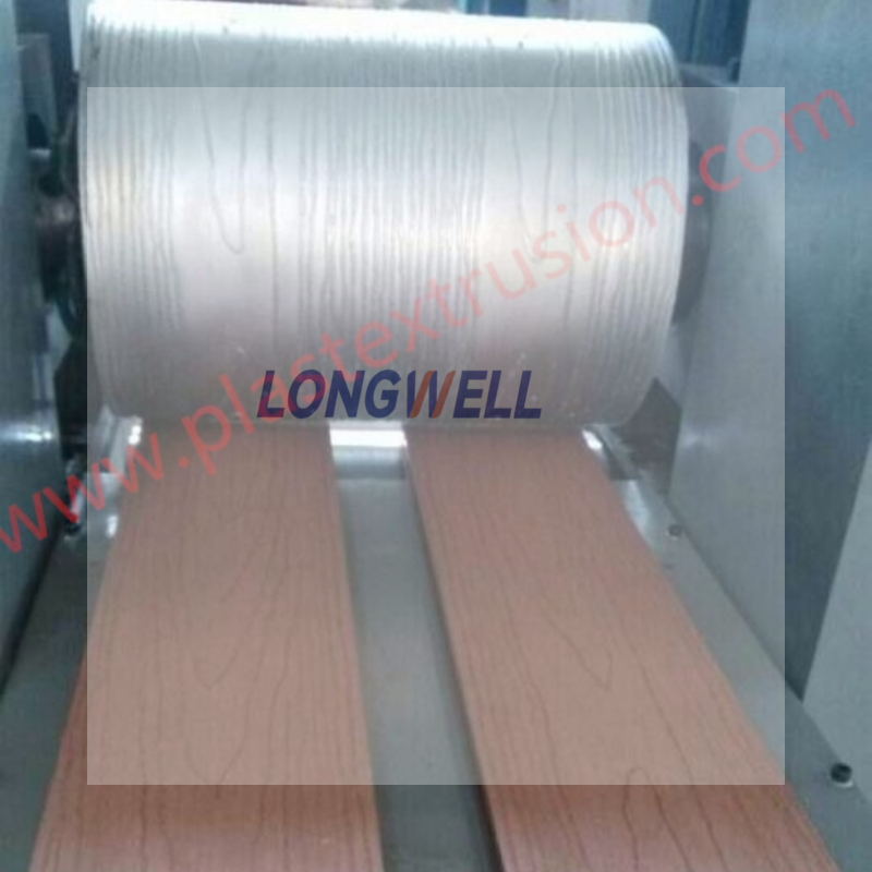 Off-line Embossing Machine for WPC