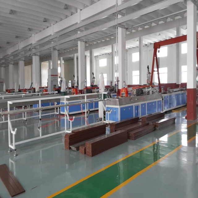PE/PP WPC Profile Extrusion Line