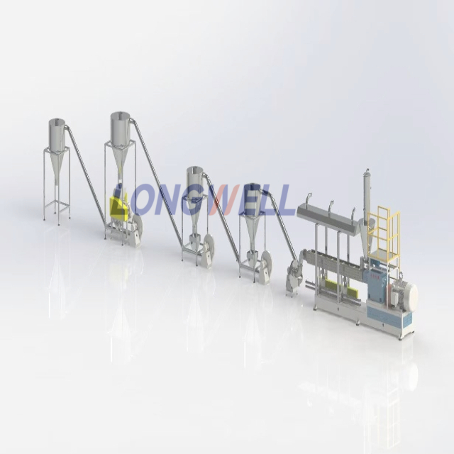 PE/PP WPC Compound Pelletizing Line