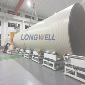 High-density polyethylene (HDPE) Hollow-wall Spiral Winding Pipe machines