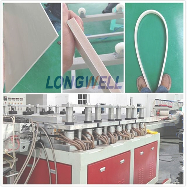 Co-extrusion Crusted Foamed PVC WPC Sheet Extrusion Equipment