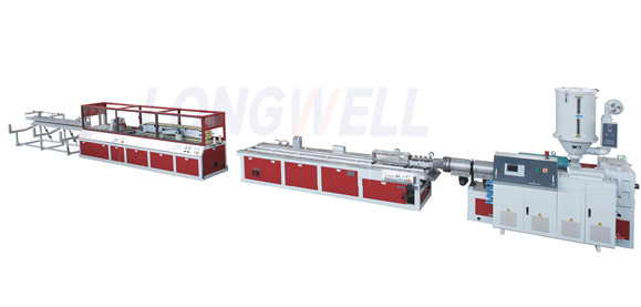 Single Screw Foamed PVC WPC Profile Extrusion Line