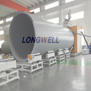High-density polyethylene (HDPE) Hollow-wall Spiral Winding Pipe machines