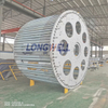 DN1400-2600 HDPE hollow wall spiral wound pipe extrusion production machines
